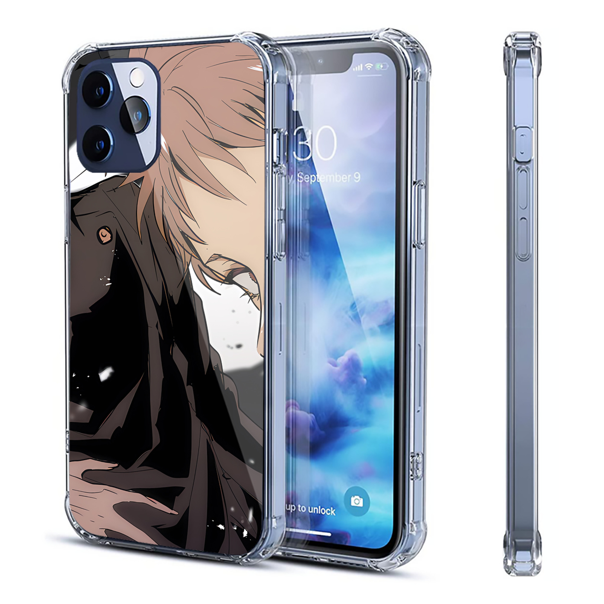 （画像用） SPY×FAMILY间谍家家酒 【iPhone 12シリーズ対応】透明スマホケース（クリアソフトケース）